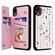iPhone XR Printed Double Buckle RFID Anti-theft Phone Case - Dried Flower World