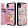 iPhone XR Printed Double Buckle RFID Anti-theft Phone Case - Pastoral Rose