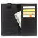 iPhone XR QIALINO Nappa Texture Top-grain Leather Horizontal Flip Wallet Case with Card Slots - Black