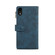 iPhone XR Retro Frosted Horizontal Flip Leather Case with Holder & Card Slot & Wallet & Zipper Pocket & Lanyard - Deep Green