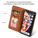 iPhone XR Retro Skin Feel Business Magnetic Horizontal Flip Leather Case - Brown