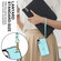 iPhone XR RFID Card Slot Phone Case with Long Lanyard - Mint Green