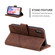 iPhone XR Skin Feel Business Horizontal Flip PU Leather Case with Holder & Multi-Card Slots & Wallet & Lanyard & Photo Frame - Brown