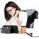 iPhone XR Skin Feel Four Card Slots Phone Case with Wrist Strap - Black
