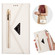 iPhone XR Skin Feel Zipper Horizontal Flip Leather Case with Holder & Card Slots & Photo Frame & Lanyard & Long Rope - White