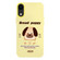 iPhone XR Skin Feeling Jelly TPU Hybrid PC Phone Case - Bread Puppy Yellow