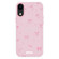 iPhone XR Skin Feeling Jelly TPU Hybrid PC Phone Case - Love Bow Pink