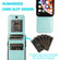 iPhone XR Solid Color PC + TPU Protective Case with Holder & Card Slots - Green