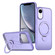 iPhone XR Wing Series Gen2 MagSafe Metal Ring Holder Phone Case - Light Purple