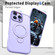 iPhone XR Wing Series Gen2 MagSafe Metal Ring Holder Phone Case - Light Purple