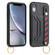 iPhone XR Wristband Wallet Leather Phone Case - Black