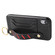iPhone XR Wristband Wallet Leather Phone Case - Black