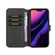 DG.MING Retro Oil Side Horizontal Flip Case with Holder & Card Slots & Wallet iPhone 11 Pro - Black