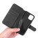 DG.MING Retro Oil Side Horizontal Flip Case with Holder & Card Slots & Wallet iPhone 11 Pro - Black