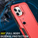 iPhone 11 Pro 3 in 1 PC + TPU Shockproof Phone Case - Red