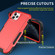 iPhone 11 Pro 3 in 1 PC + TPU Shockproof Phone Case - Red