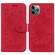 iPhone 11 Pro Butterfly Rose Embossed Leather Phone Case - Red