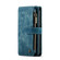iPhone 11 Pro CaseMe-C30 PU + TPU Multifunctional Horizontal Flip Leather Case with Holder & Card Slot & Wallet & Zipper Pocket - Blue