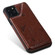 iPhone 11 Pro Cat Bee Embossing Pattern Shockproof Protective Case with Card Slots & Photo Frame - Brown