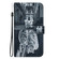 iPhone 11 Pro Crystal Texture Colored Drawing Leather Phone Case - Cat Tiger Reflection