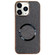 iPhone 11 Pro Electroplating PC Glitter Grain MagSafe Phone Case - Black