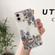 iPhone 11 Pro High Translucent Electroplating Flower Pattern TPU + PC Shockproof Case - Po-phase Flowers