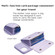 iPhone 11 Pro Horizontal Wallet Rhombic Leather Phone Case - Purple