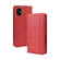 iPhone 11 Pro Magnetic Buckle Retro Crazy Horse Texture Horizontal Flip Leather Case Apple iPhone 11 Pro 5.8, with Holder & Card Slots & Photo Frame - Red