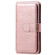 iPhone 11 Pro Multifunctional Magnetic Copper Buckle Horizontal Flip Solid Color Leather Case with 10 Card Slots & Wallet & Holder & Photo Frame - Rose Gold