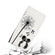 iPhone 11 Pro Oil Embossed 3D Drawing Leather Phone Case - Couple Dandelion