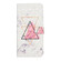 iPhone 11 Pro Oil Embossed 3D Drawing Leather Phone Case - Triangular Marble