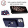 iPhone 11 Pro Organ Card Bag Ring Holder Phone Case with Long Lanyard - Blue