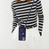 iPhone 11 Pro Organ Card Bag Ring Holder Phone Case with Long Lanyard - Blue