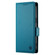 iPhone 11 Pro Side Buckle Magnetic Frosted Leather Phone Case - Blue