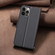 iPhone 11 Pro Square Texture Leather Phone Case - Black