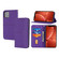 iPhone 11 Pro Woven Texture Stitching Magnetic Horizontal Flip PU Leather Case with Holder & Card Slots & Wallet & Lanyard - Purple