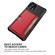 iPhone 11 Pro ZM02 Card Slot Holder Phone Case - Red