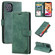 Skin Feel Anti-theft Brush Horizontal Flip Leather Phone Case iPhone 11 Pro - Green