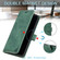 Skin Feel Anti-theft Brush Horizontal Flip Leather Phone Case iPhone 11 Pro - Green