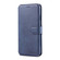 iPhone XS Max AZNS Calf Texture Magnetic Horizontal Flip PU Leather Case with Holder & Card Slots & Photo Frame - Blue