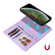 iPhone XS Max BETOPNICE BN-005 2 in 1 Detachable Imitate Genuine Leather Phone Case - Light Purple