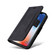 iPhone XS Max BETOPNICE Dual-side Buckle Leather Phone Case - Black