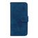 iPhone XS Max Butterfly Rose Embossed Leather Phone Case - Blue