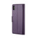 iPhone XS Max CaseMe 023 Butterfly Buckle Litchi Texture RFID Anti-theft Leather Phone Case - Pearly Purple
