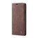 iPhone XS Max CaseMe-013 Multifunctional Retro Frosted Horizontal Flip Leather Case with Card Slot & Holder & Wallet - Coffee