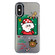 iPhone XS Max Christmas Series PC Full Coverage Pattern Phone Case - CK053 Black