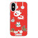 iPhone XS Max Christmas Series PC Full Coverage Pattern Phone Case - CW040 White