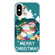 iPhone XS Max Christmas Series PC Full Coverage Pattern Phone Case - CW048 White
