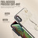 iPhone XS Max Crossbody Rhombic Horizontal Wallet Leather Phone Case - White