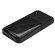 iPhone XS Max D04 Calf Texture Dual Card Slot Holder Phone Case - Black